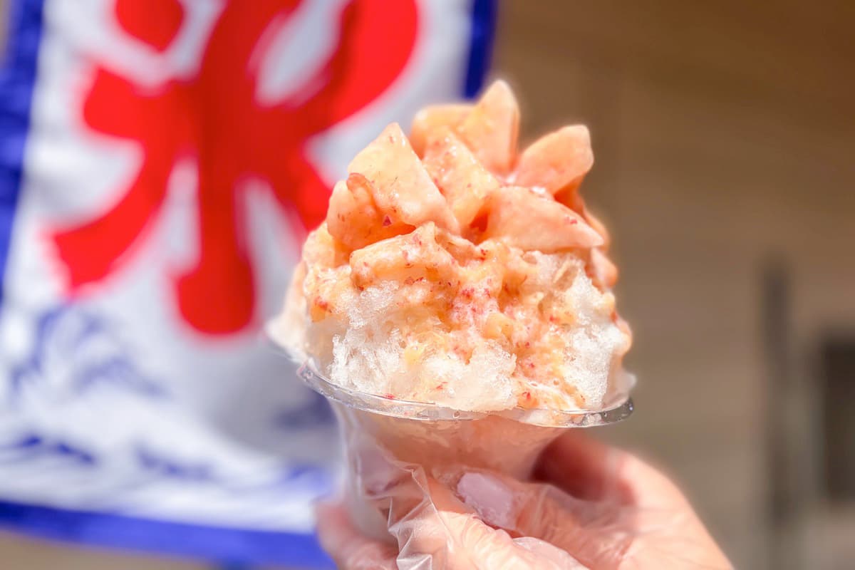 【氷菓SUI / 笛吹市】朝採れ生桃と天然氷 蔵元「八義」を使った絶品かき氷とスムージー!2026年7月1日オープン