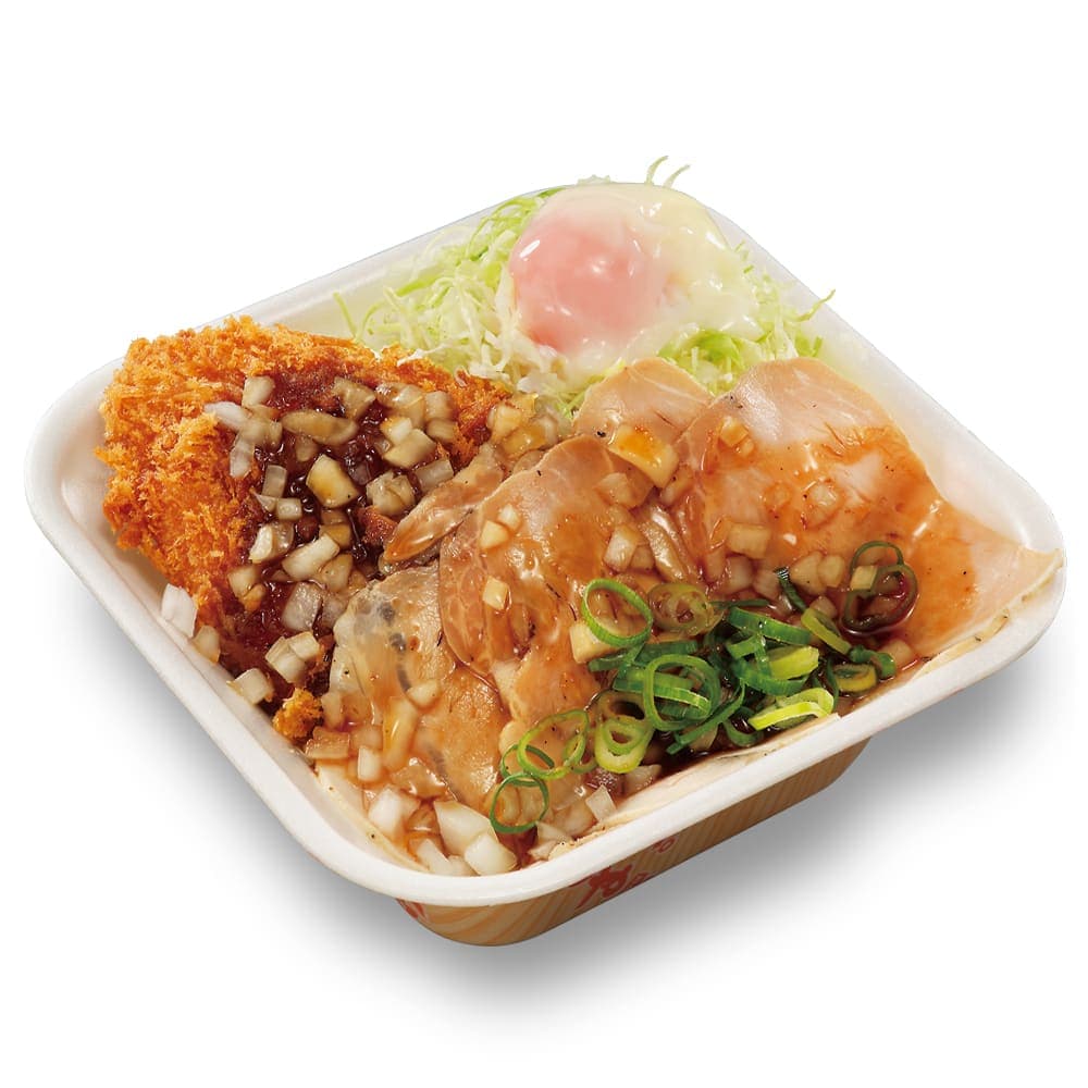 醬油ダレがロースの脂の甘みを引き立たせる🥢✨