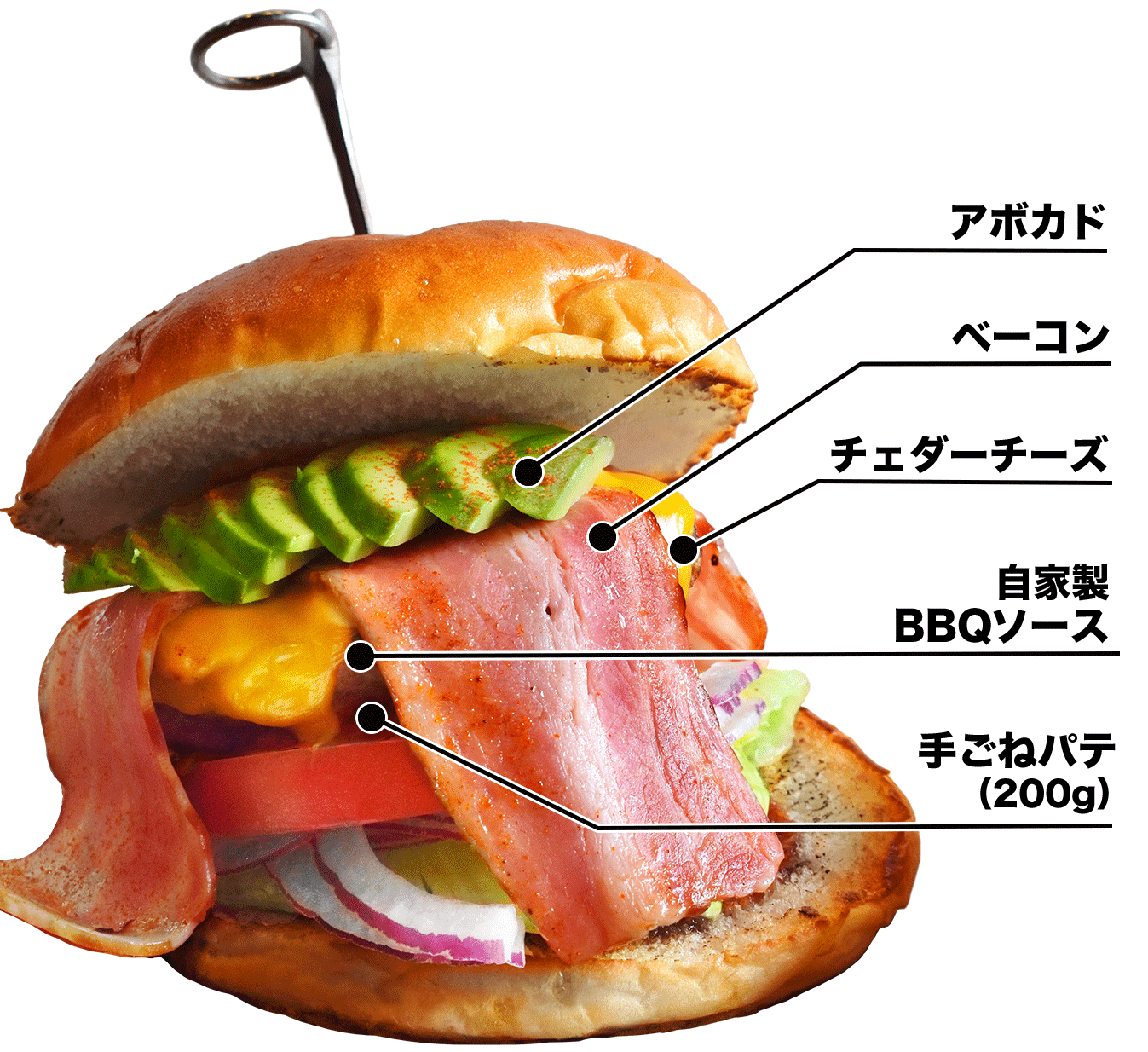 アメリカンダイナーオールドハンガー 昭和町 山梨ハンバーガー Porta