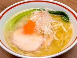 2020年11月14日甲府市朝気に「麺やコリキ」OPEN！コラーゲンたっぷり鶏白湯ラーメン♪