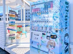 SNS映え満点manaCAFE 虹色ベーグル＆アイシングクッキー 自動販売機で24時間購入可能に