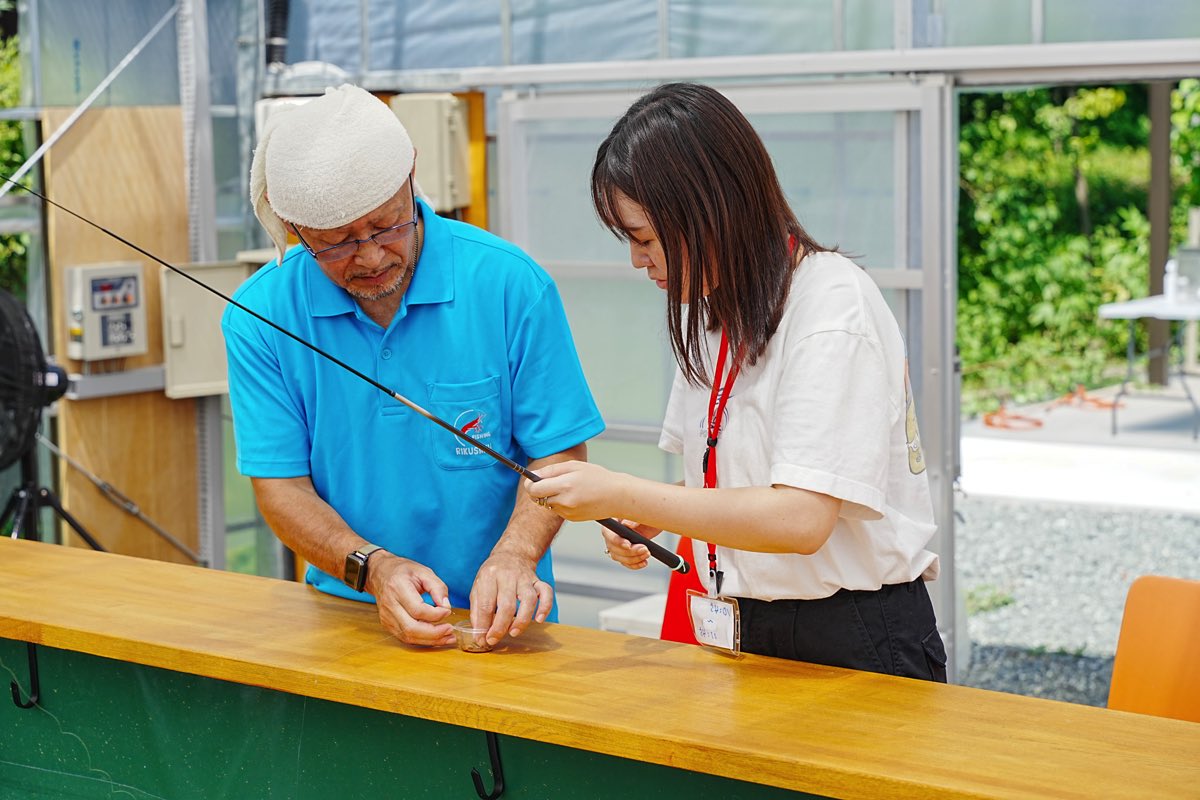 エビ釣りレストランRIKUSAKU