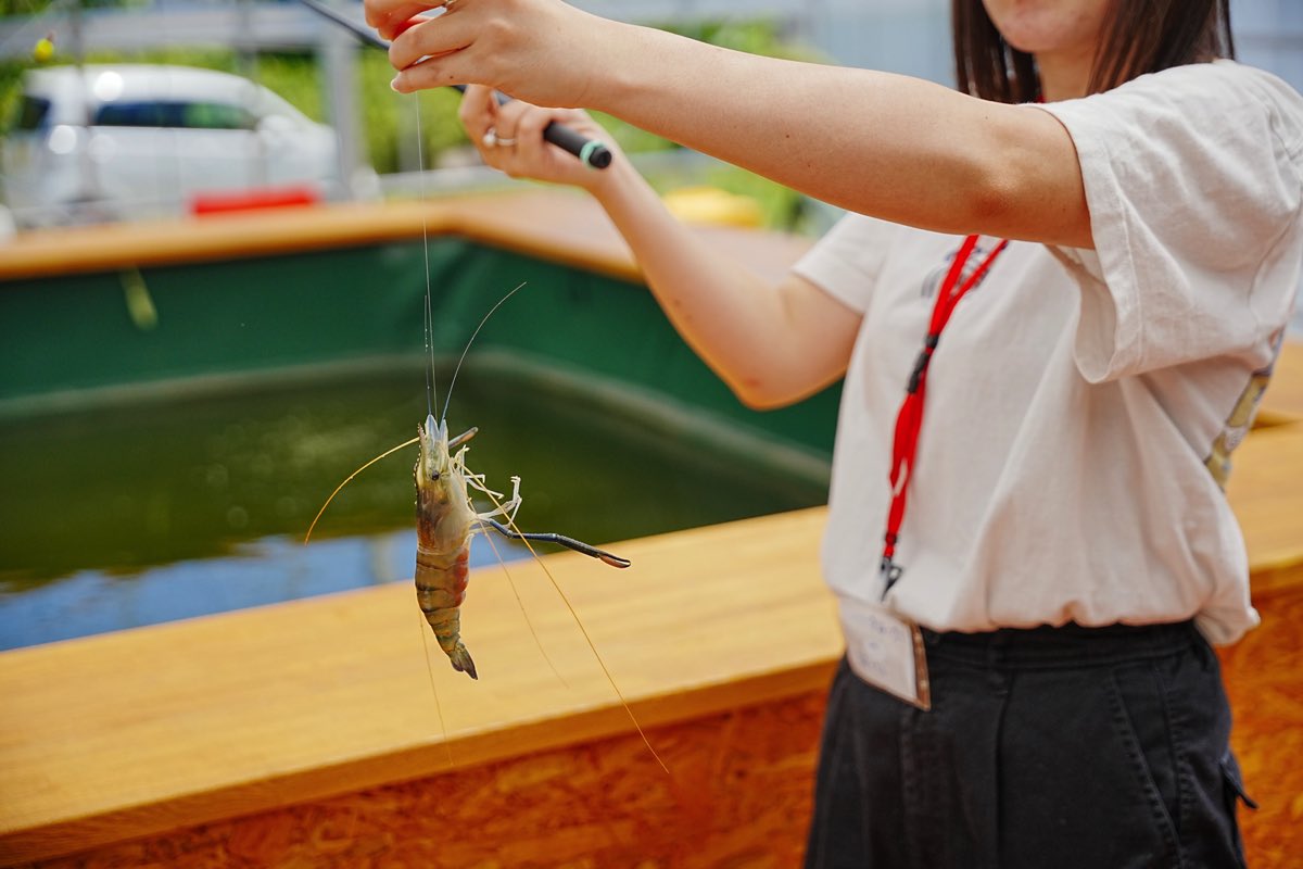 エビ釣りレストランRIKUSAKU