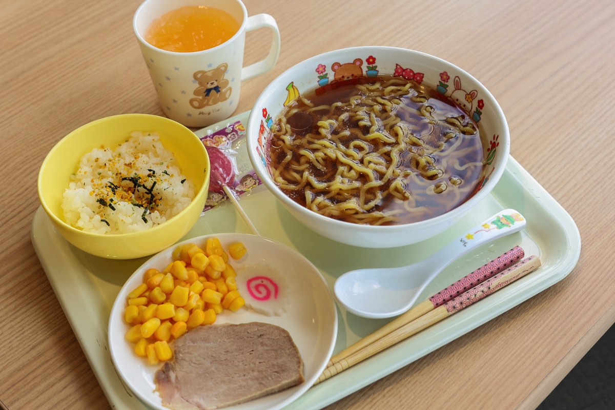 ラーメンハチロク お子様ラーメンセット