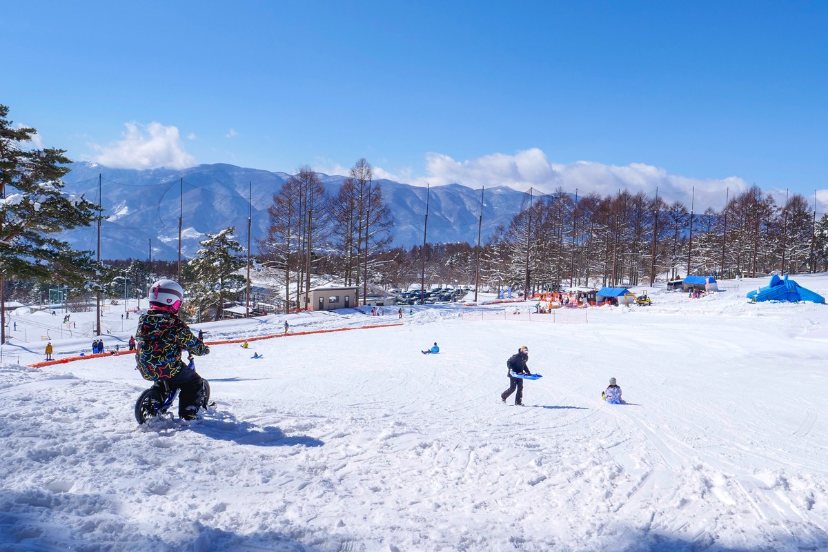 キッズスノーランド／富士見高原スキー場（長野県富士見町）